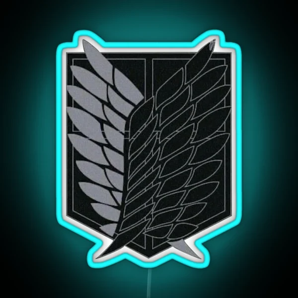 Exploration Battalion SNK Bandw RGB Neon Sign