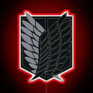 Exploration Battalion SNK Bandw RGB Neon Sign