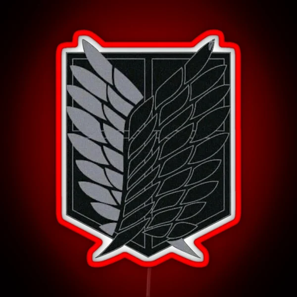 Exploration Battalion SNK Bandw RGB Neon Sign