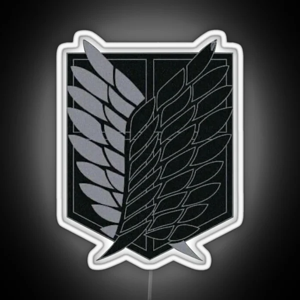 Exploration Battalion SNK Bandw RGB Neon Sign