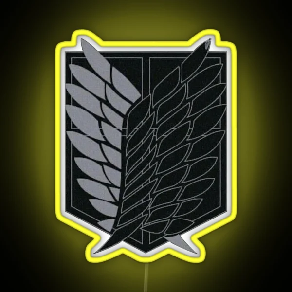 Exploration Battalion SNK Bandw RGB Neon Sign