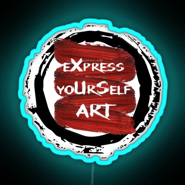 Express Yourself ART RGB Neon Sign