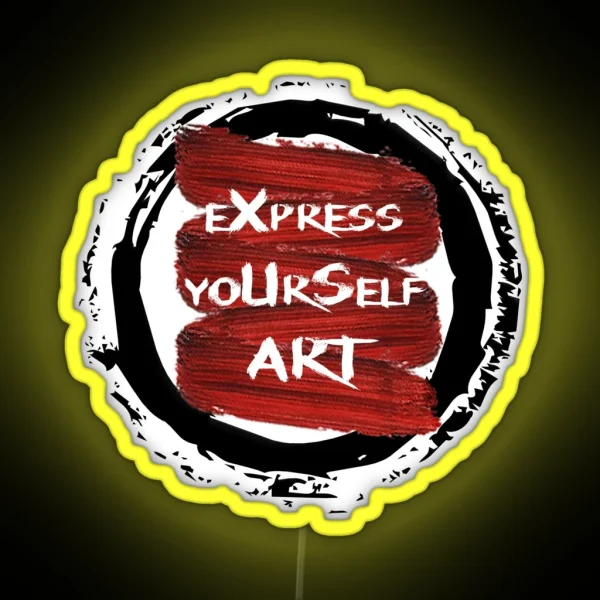 Express Yourself ART RGB Neon Sign