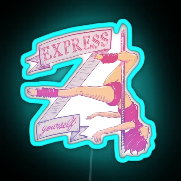 Express Yourself RGB Neon Sign