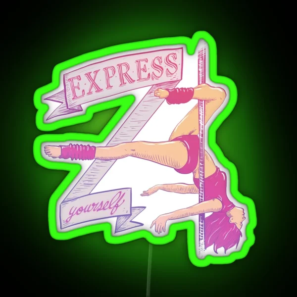 Express Yourself RGB Neon Sign