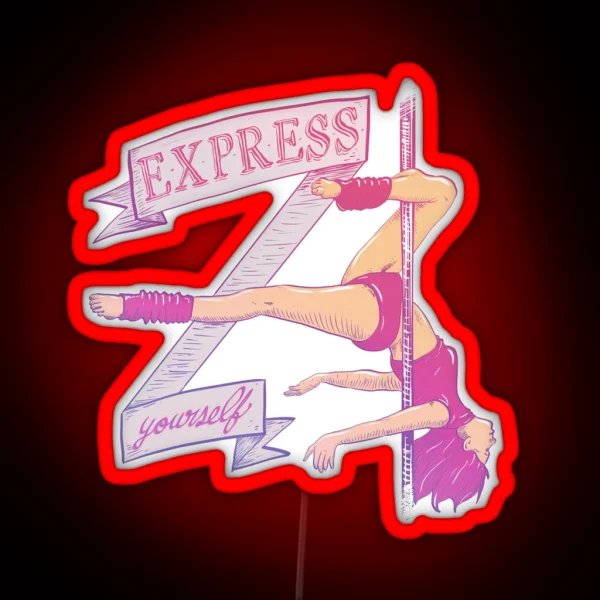 Express Yourself RGB Neon Sign