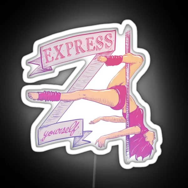 Express Yourself RGB Neon Sign
