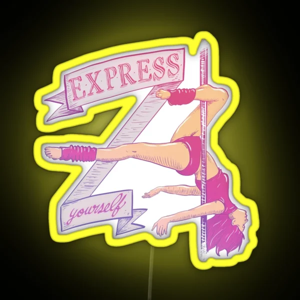Express Yourself RGB Neon Sign
