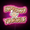 Add vibrant personality with customizable RGB color changing neon sign
