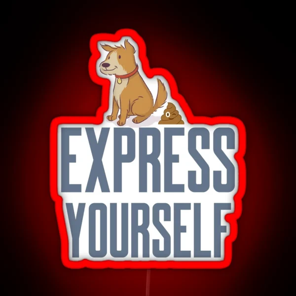 Express Yourself RGB Neon Sign
