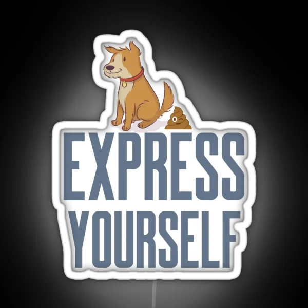 Express Yourself RGB Neon Sign