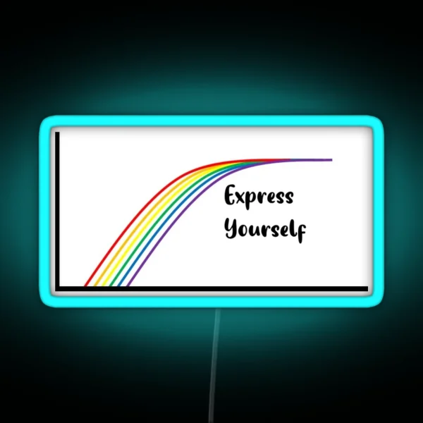 Express Yourself RGB Neon Sign