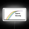 Customizable Express Yourself RGB Neon Sign for Home Decor Inspiration