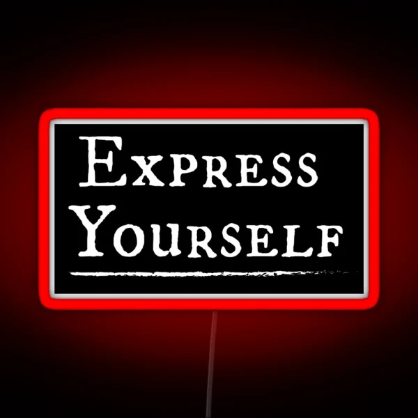 Express Yourself RGB Neon Sign