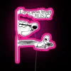 RGB Colorful LED Neon Sign for Musical Expression and Decor