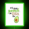 Neon Guacamole Sign for Home Decor with Vibrant RGB Color
