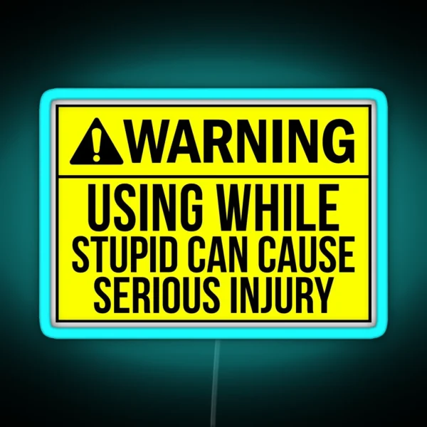 Extreme Sports Saying RGB Neon Sign