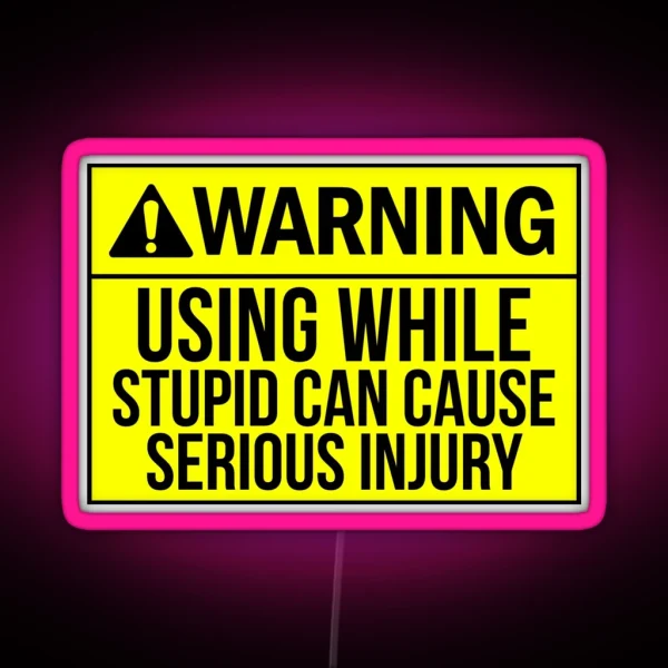 Extreme Sports Saying RGB Neon Sign