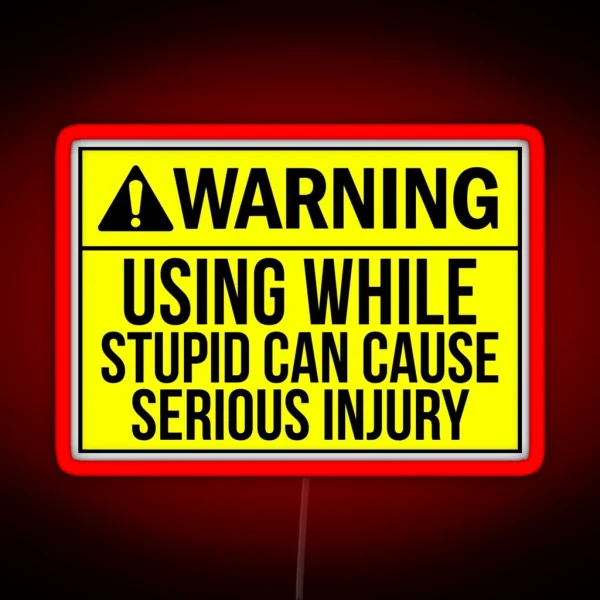 Extreme Sports Saying RGB Neon Sign
