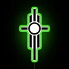 Unique Home Decor Eye of Michael 2 Color Changing Sign