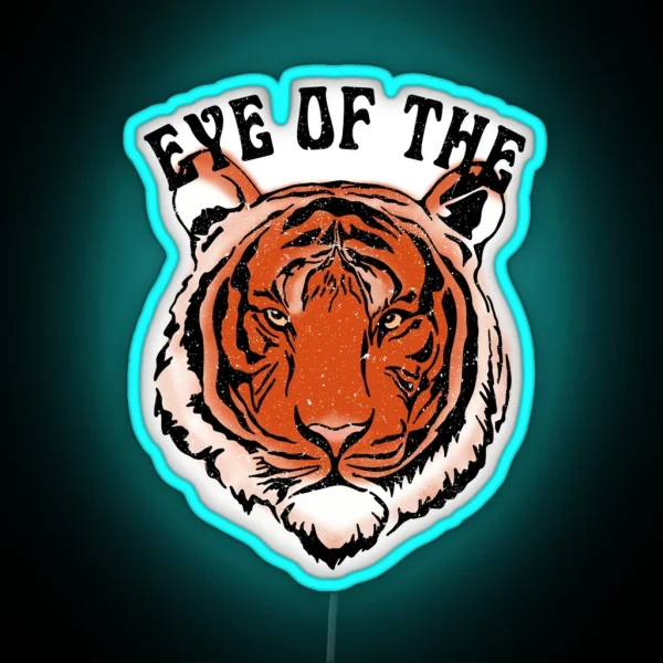 Eye Of The Tiger RGB Neon Sign