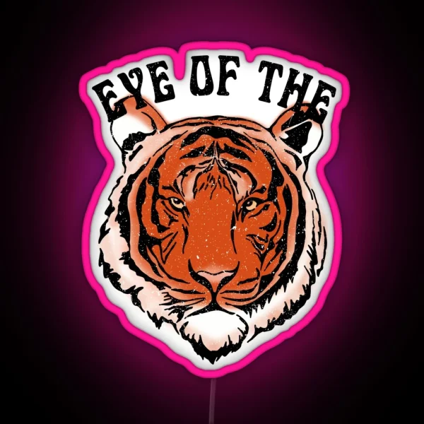 Eye Of The Tiger RGB Neon Sign