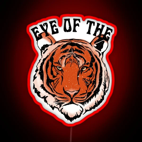 Eye Of The Tiger RGB Neon Sign