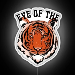 Eye Of The Tiger RGB Neon Sign