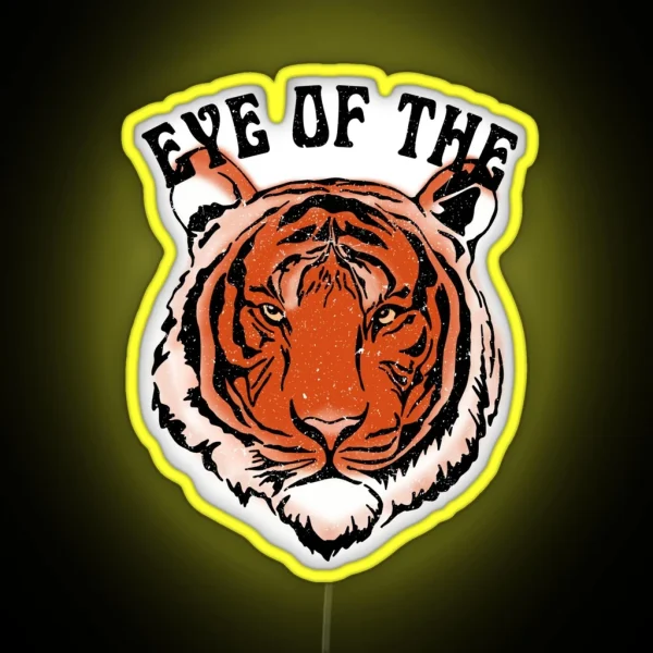 Eye Of The Tiger RGB Neon Sign