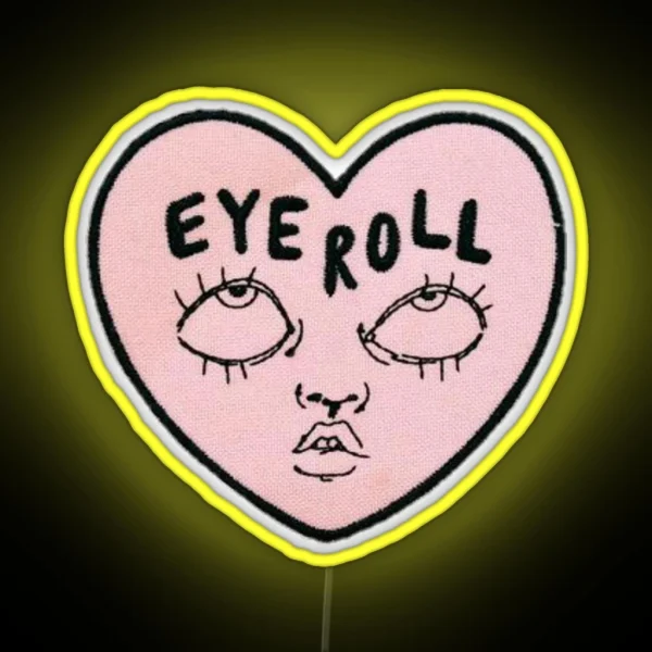 Eye Roll RGB Neon Sign