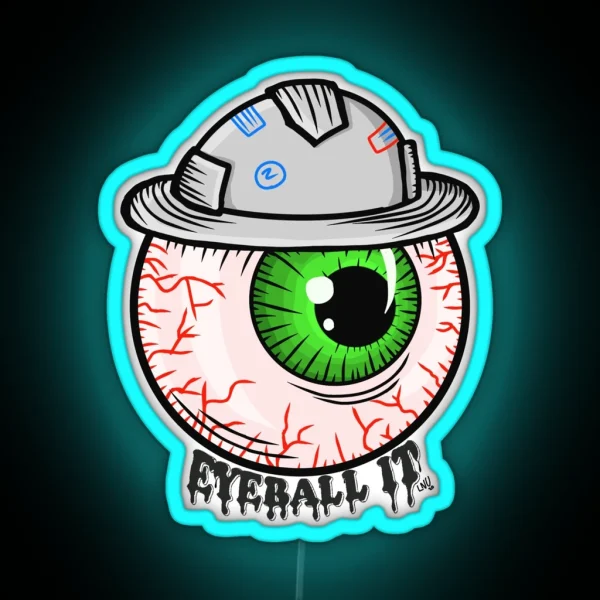Eyeball It Led RGB Neon Sign
