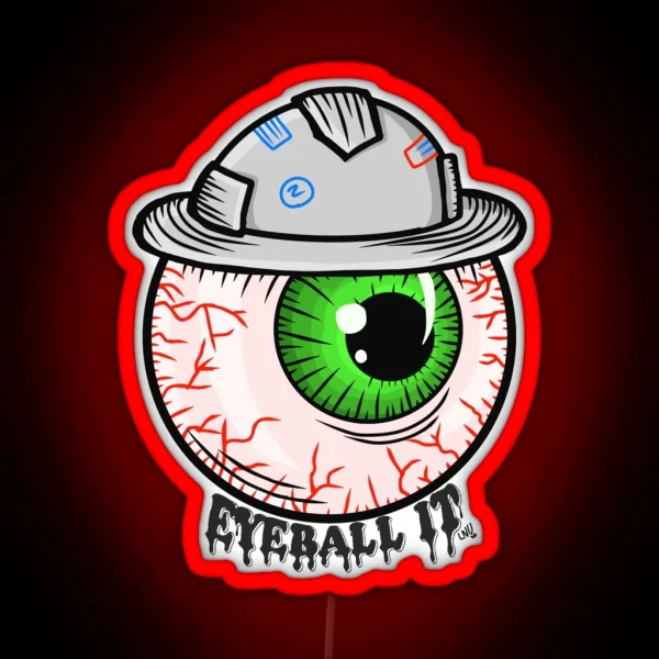 Eyeball It Led RGB Neon Sign