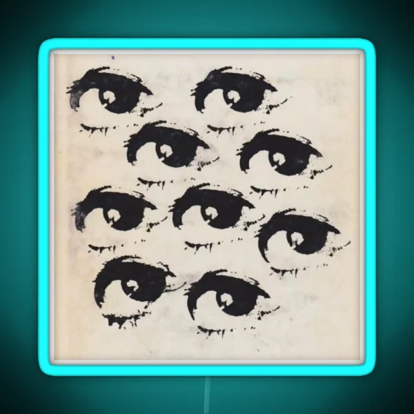 EYES VINTAGE RGB Neon Sign