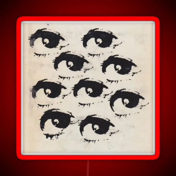 EYES VINTAGE RGB Neon Sign