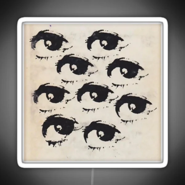 EYES VINTAGE RGB Neon Sign