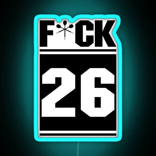 F CK 26 RGB Neon Sign
