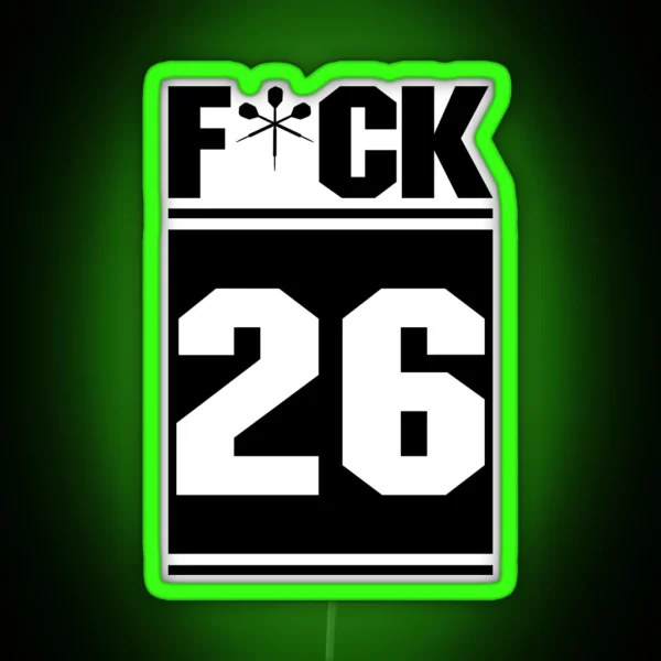 F CK 26 RGB Neon Sign