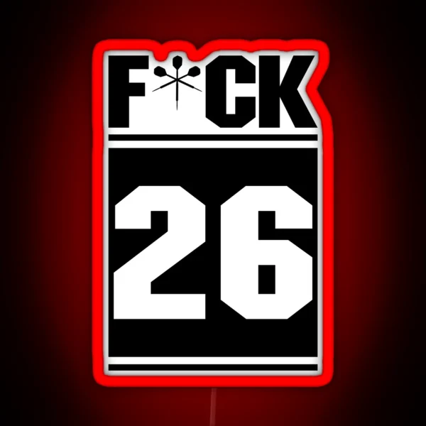 F CK 26 RGB Neon Sign
