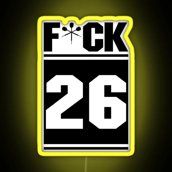 F CK 26 RGB Neon Sign