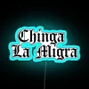 Neon Ice RGB Color Changing Sign for Cool Home Decorations