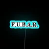 Vibrant FUABAARGB Neon Sign for Retro Game Room Decoration Ideas