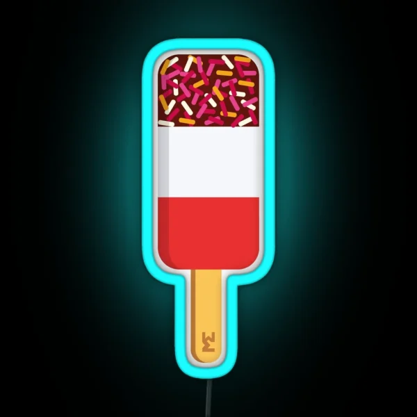 Fab Ice Lolly RGB Neon Sign