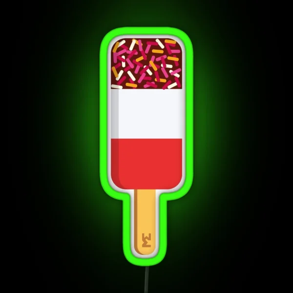 Fab Ice Lolly RGB Neon Sign