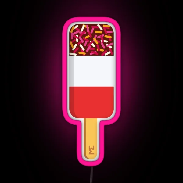 Fab Ice Lolly RGB Neon Sign