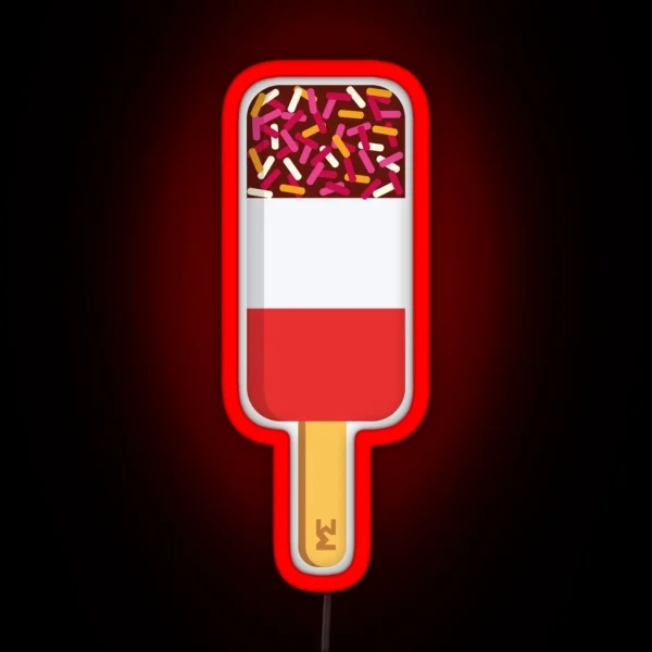 Fab Ice Lolly RGB Neon Sign
