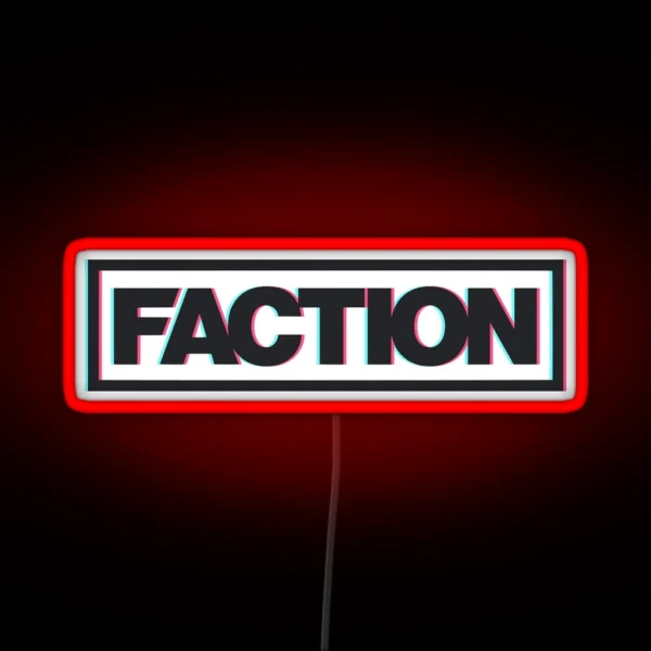 Faction Ski RGB Neon Sign