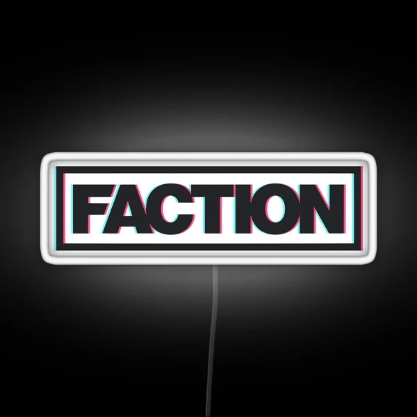 Faction Ski RGB Neon Sign