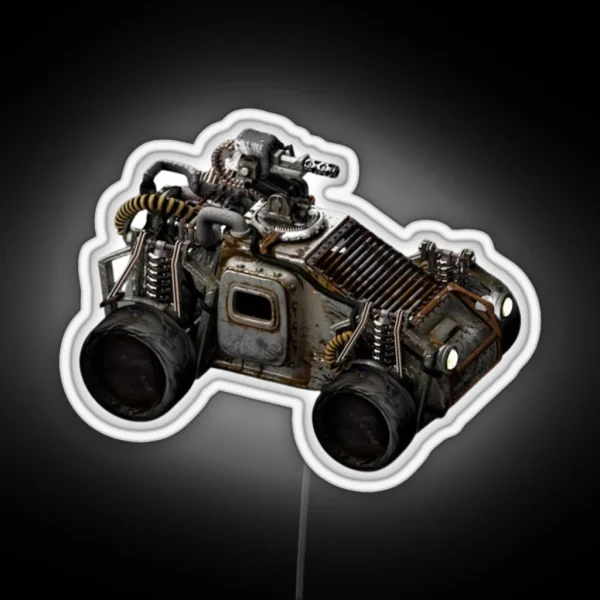 Factorio Car Factorio Car RGB Neon Sign