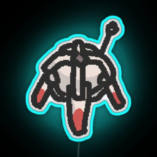 Factorio Logistics Bot RGB Neon Sign