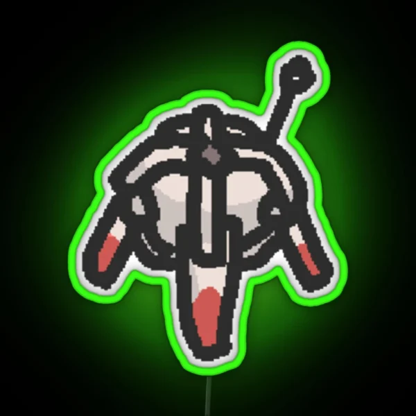 Factorio Logistics Bot RGB Neon Sign